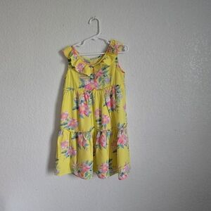 OshKosh B'gosh Yellow Floral Kids Dress